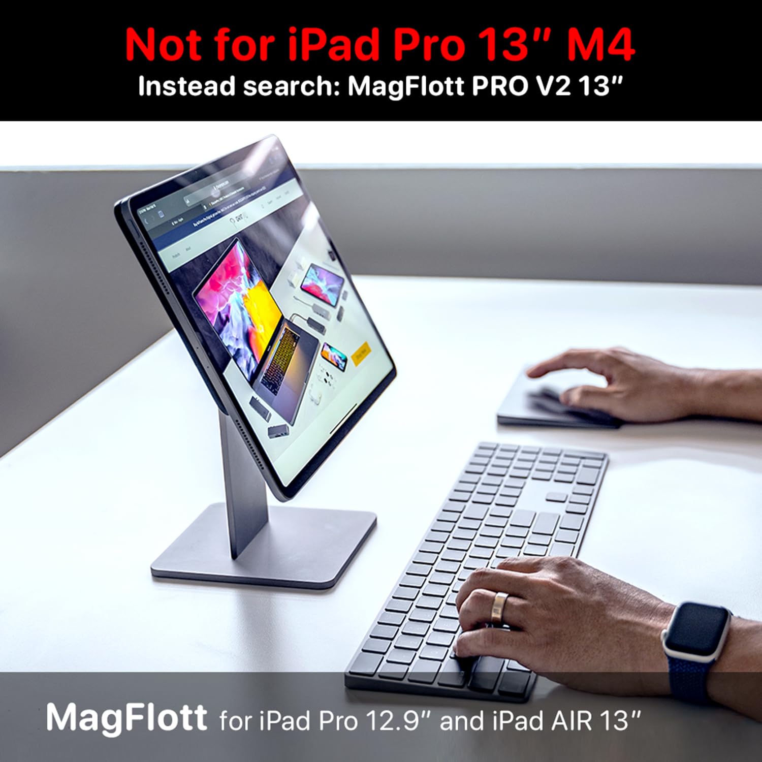 CharJenPro MagFlott iPad Pro用マグネットスタンド Amazon.co.jp: CharJenPro 特許取得済 MagFlottプレミアム磁気